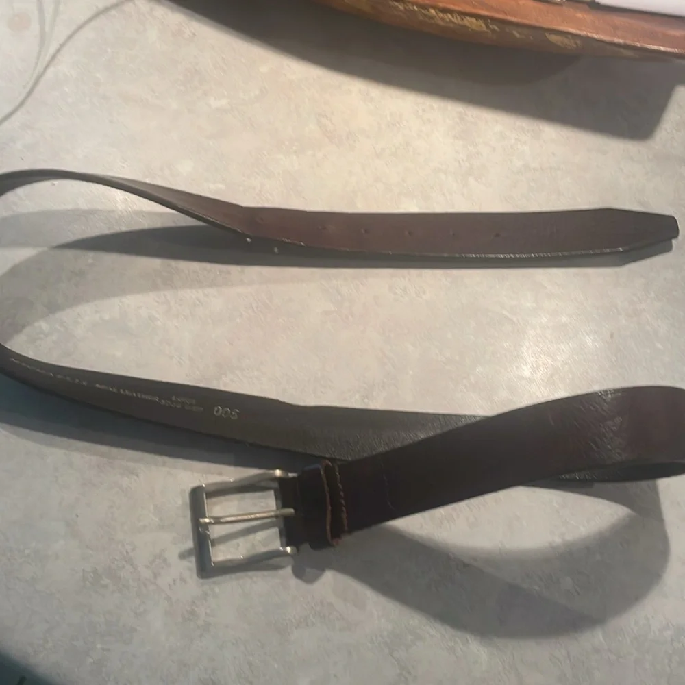 Michaelis (Italy) Brown Leather Belt